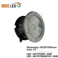 18W IP68 DMX Goleuadau LED Tanddaearol